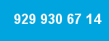 929 930 67 14 929 930 67 14